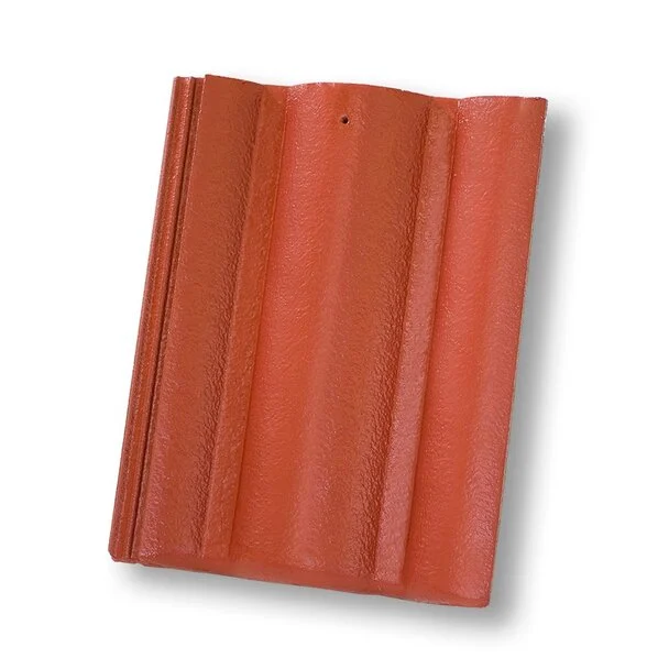 OS-RFT-010 · Double-groove roof tile · Red