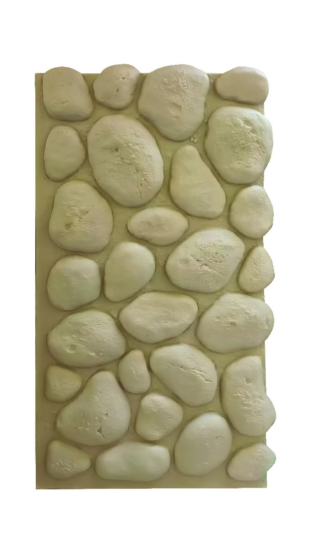 AB PU CS · Rounded stone effect PU Wall Panel · Soft Beige