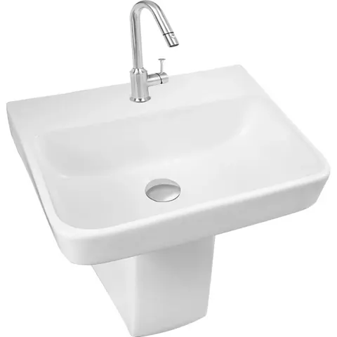 REX(BWB29-BHPD02) Half Pedestal Basin — OS-BS-REX-BWB29-BHPD02