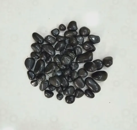 Black Decorative Pebbles — OS-PB-014