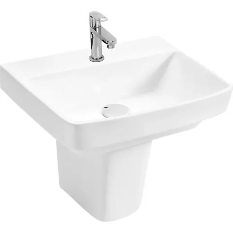 VIVA(BWB36-BHPD03) Half Pedestal Basin — OS-BS-VIVA-BWB36-BHPD03