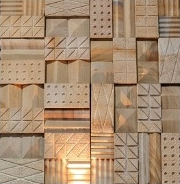 Sand Geometric Texture Mosaic Natural Stone Wall Cladding — OS-NWC-106 Natural Stone Wall Cladding