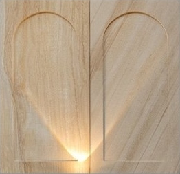 Twin Arch Sand Panel Natural Stone Wall Cladding — OS-NWC-108 Natural Stone Wall Cladding