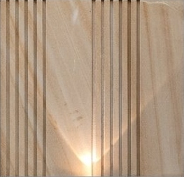 Vertical Fluted Sand Panel Natural Stone Wall Cladding — OS-NWC-109 Natural Stone Wall Cladding