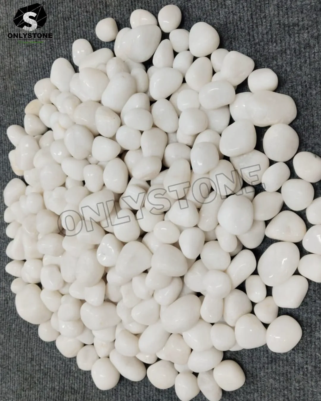 Large White Pebbles — OS-PB-003 Natural Pebbles