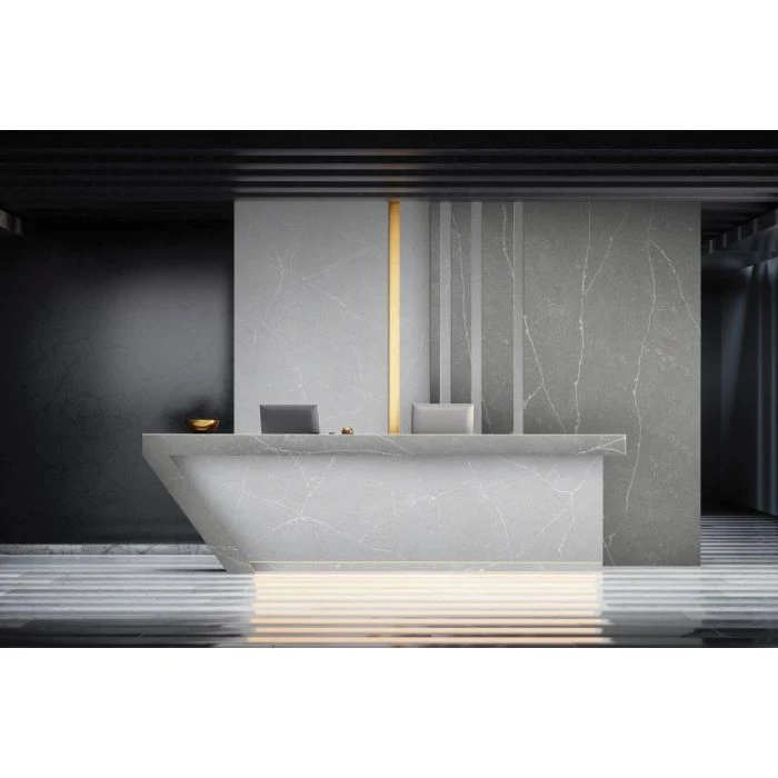 AGL Cloudy Grey Quartz — OS-QZ-014, view 2