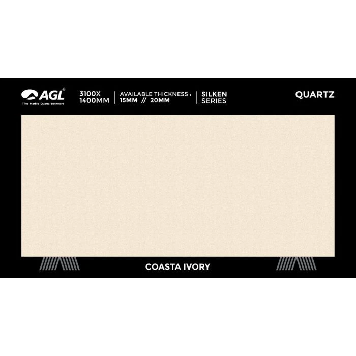 AGL Coasta Ivory Quartz — OS-QZ-016, view 3