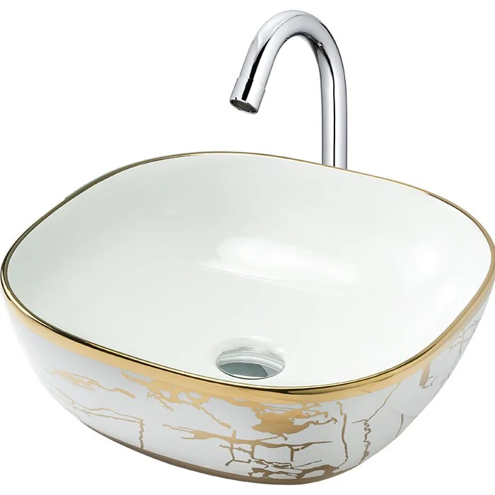 DRIP(GOLDEN-02) Designer Basin — OS-BS-DRIP-GOLDEN-02 Designer Basins