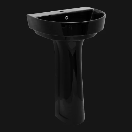 Cocoon Mini Full Pedestal Basin — OS-SW-1424 Full Pedestal Basins