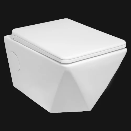 Diamond Wall Hung Toilet — OS-SW-1033 Wall Hung Toilets