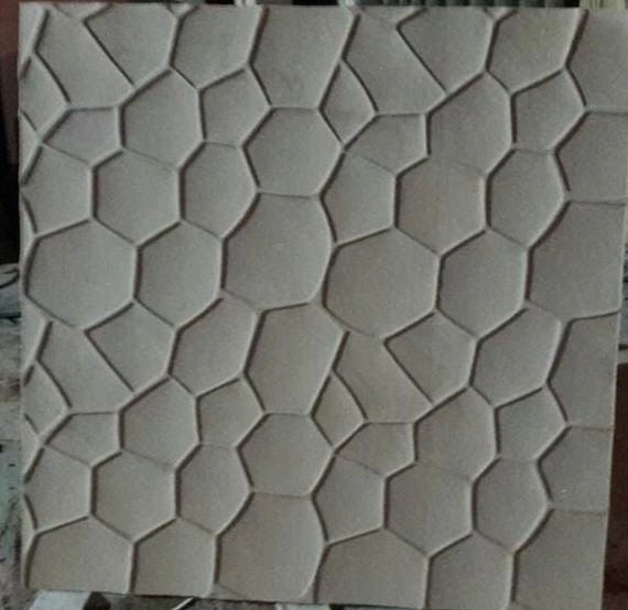 Irregular Honeycomb Stone Relief — OS-SM-020 Relief Panels