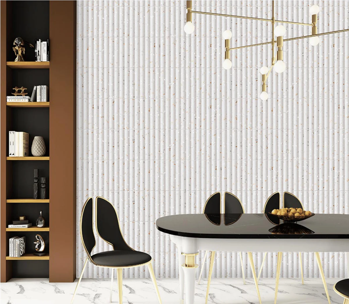 OMD BUMPY DAISY decorative interior application illustration
