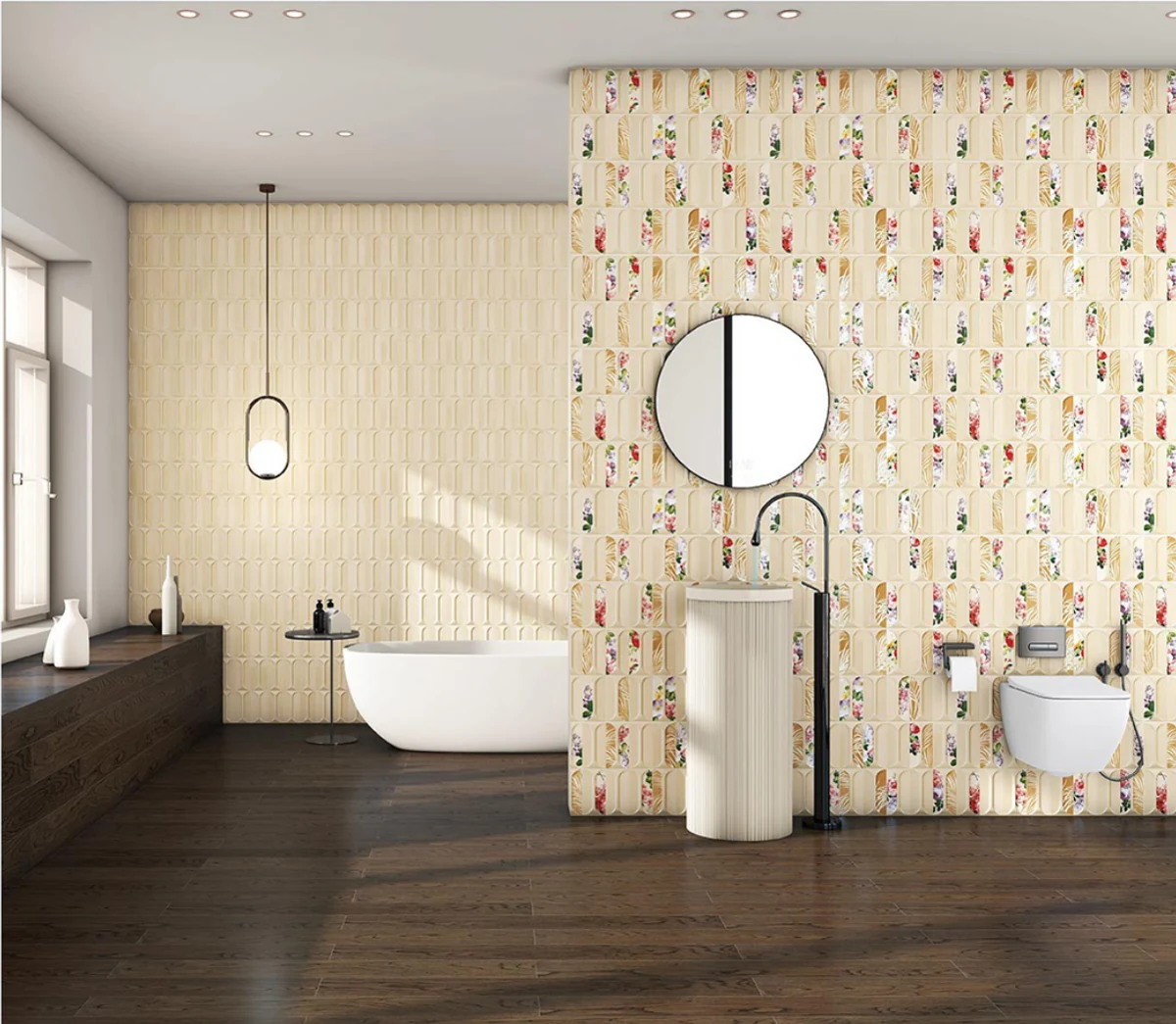 OMD OPAL PETRIS LT decorative interior application illustration
