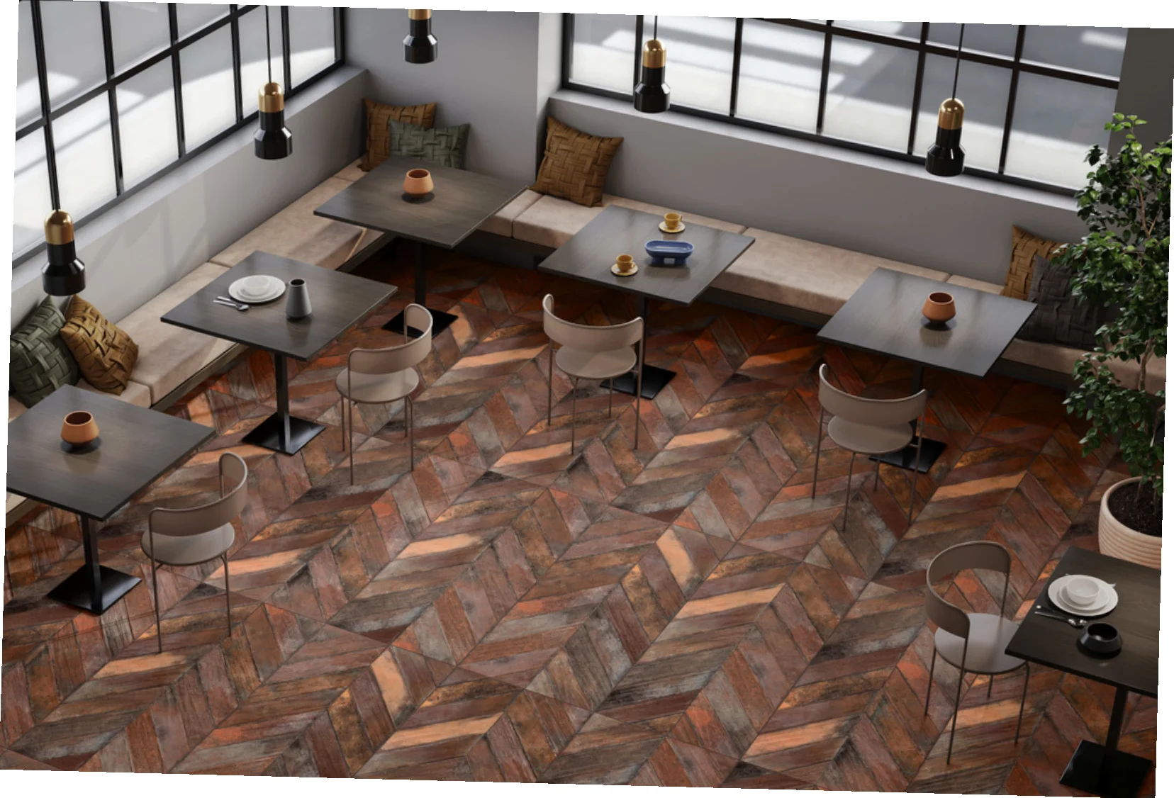 OMT CHEVRON COTTO — OMT CHEVRON COTTO, view 2