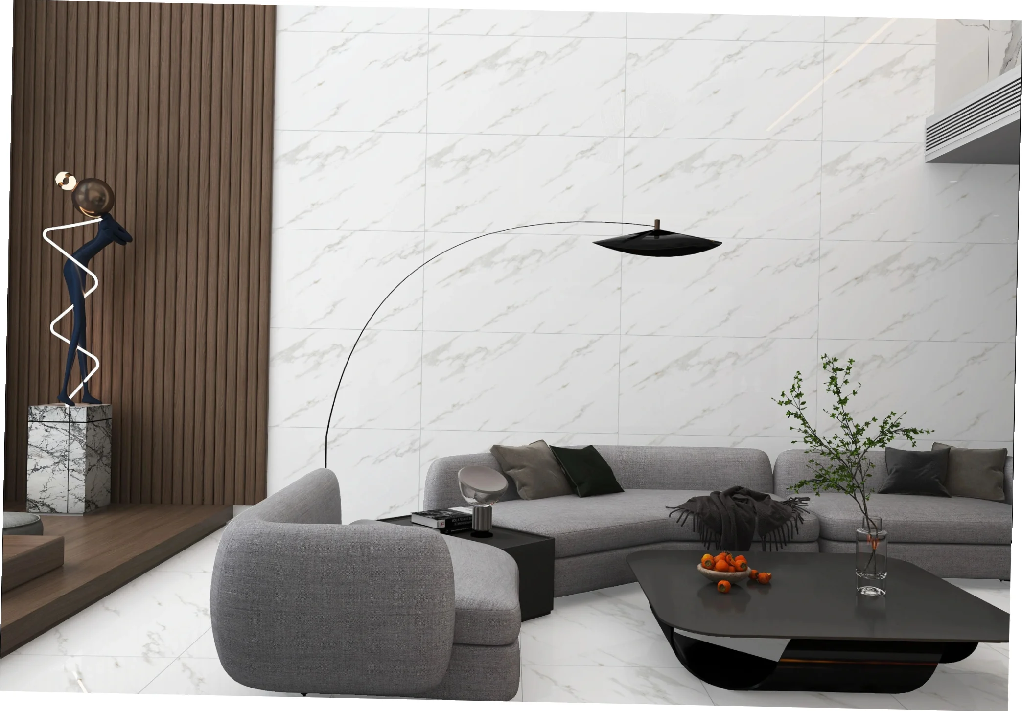 OMT INDIGO STATUARIO GREY — OMT INDIGO STATUARIO GREY, view 2