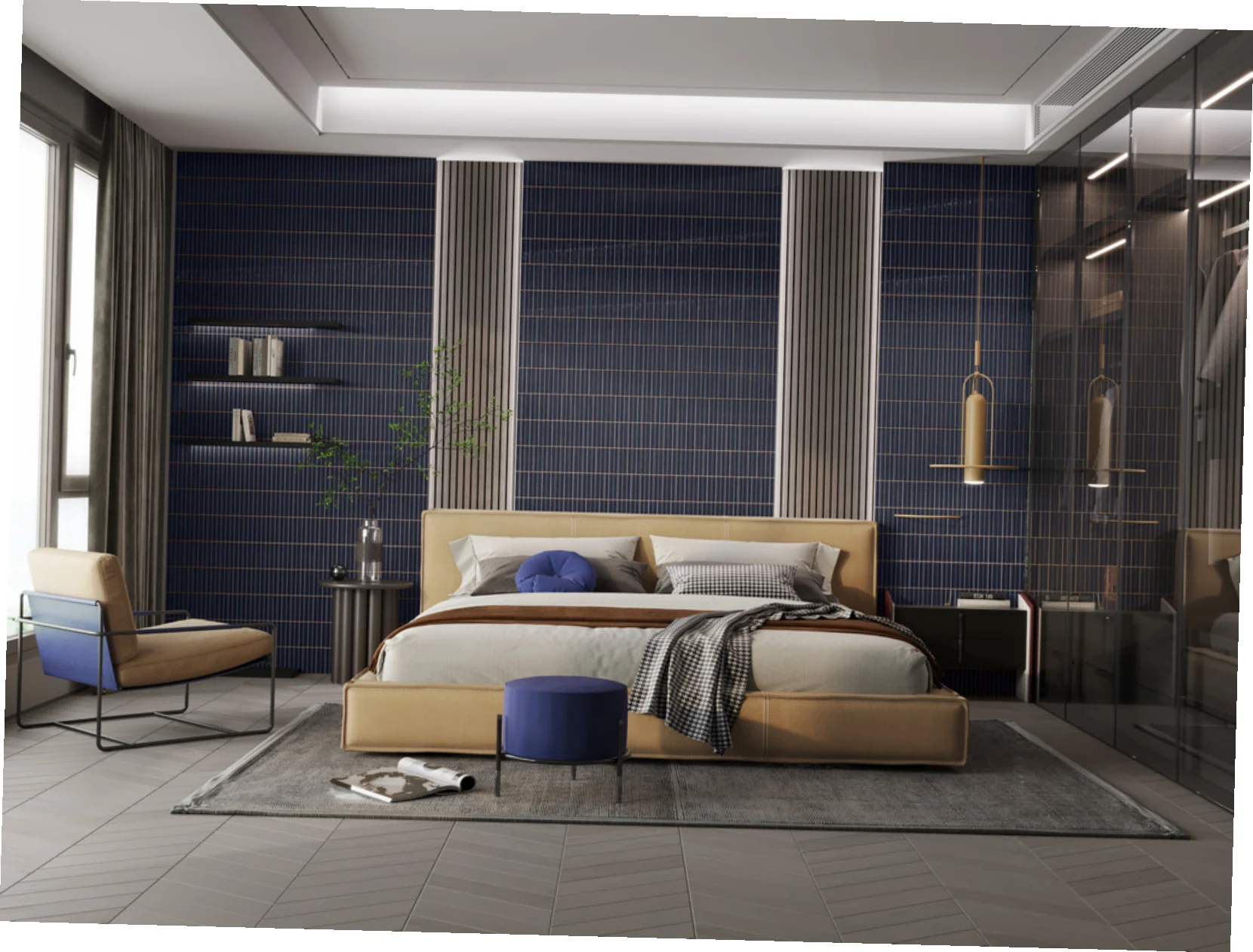 OMT KITKAT COBALT BLUE — OMT KITKAT COBALT BLUE, view 2