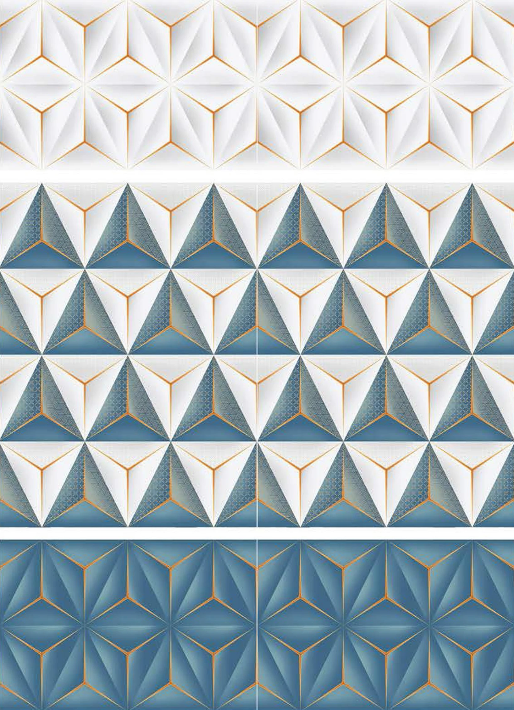 OTH 1433 coordinated wall-tile arrangement