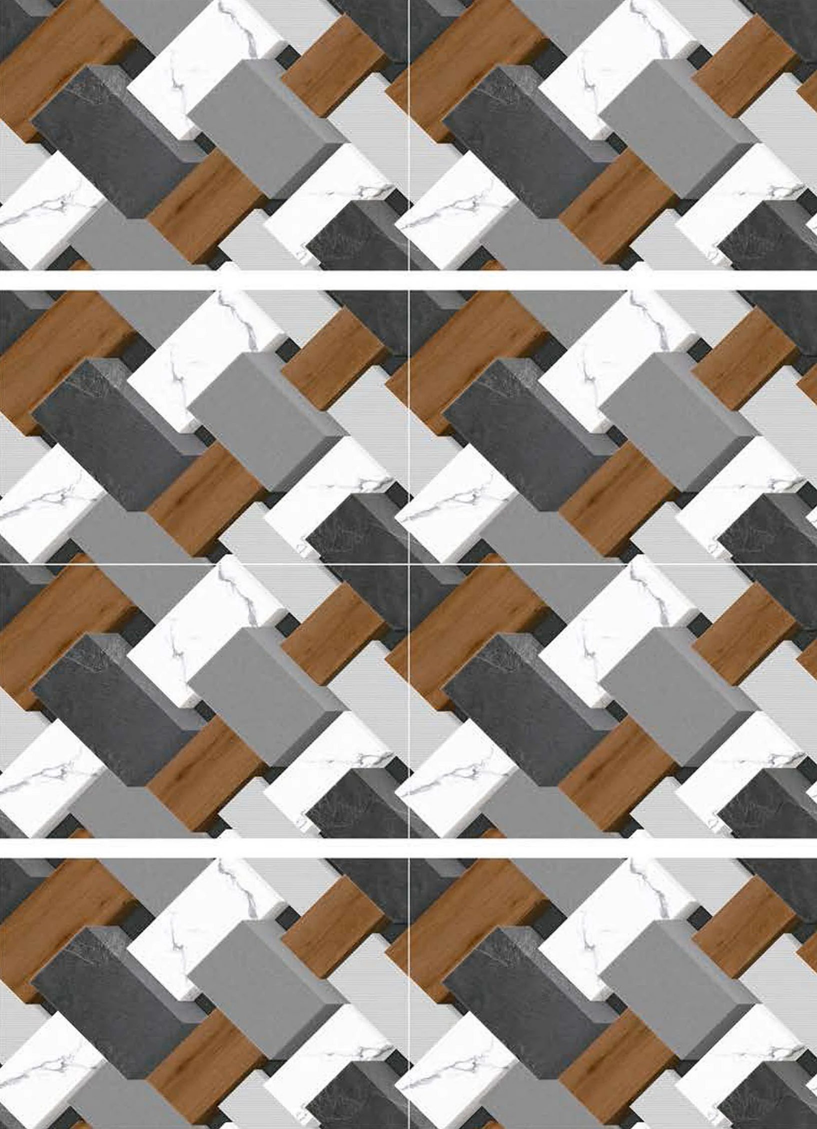 OTH G-102 coordinated wall-tile arrangement