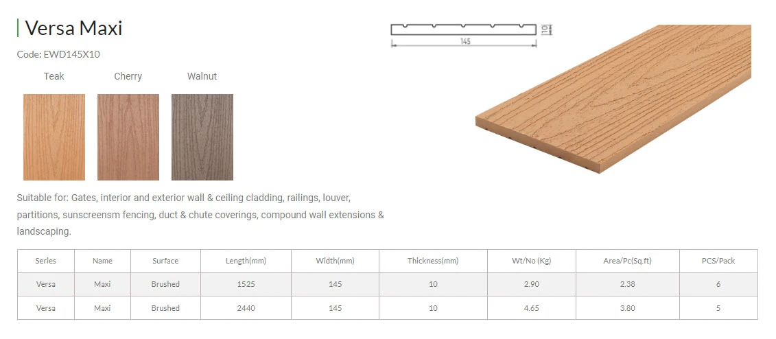 WPC Versa Maxi — OS-WPC-022 WPC Planks